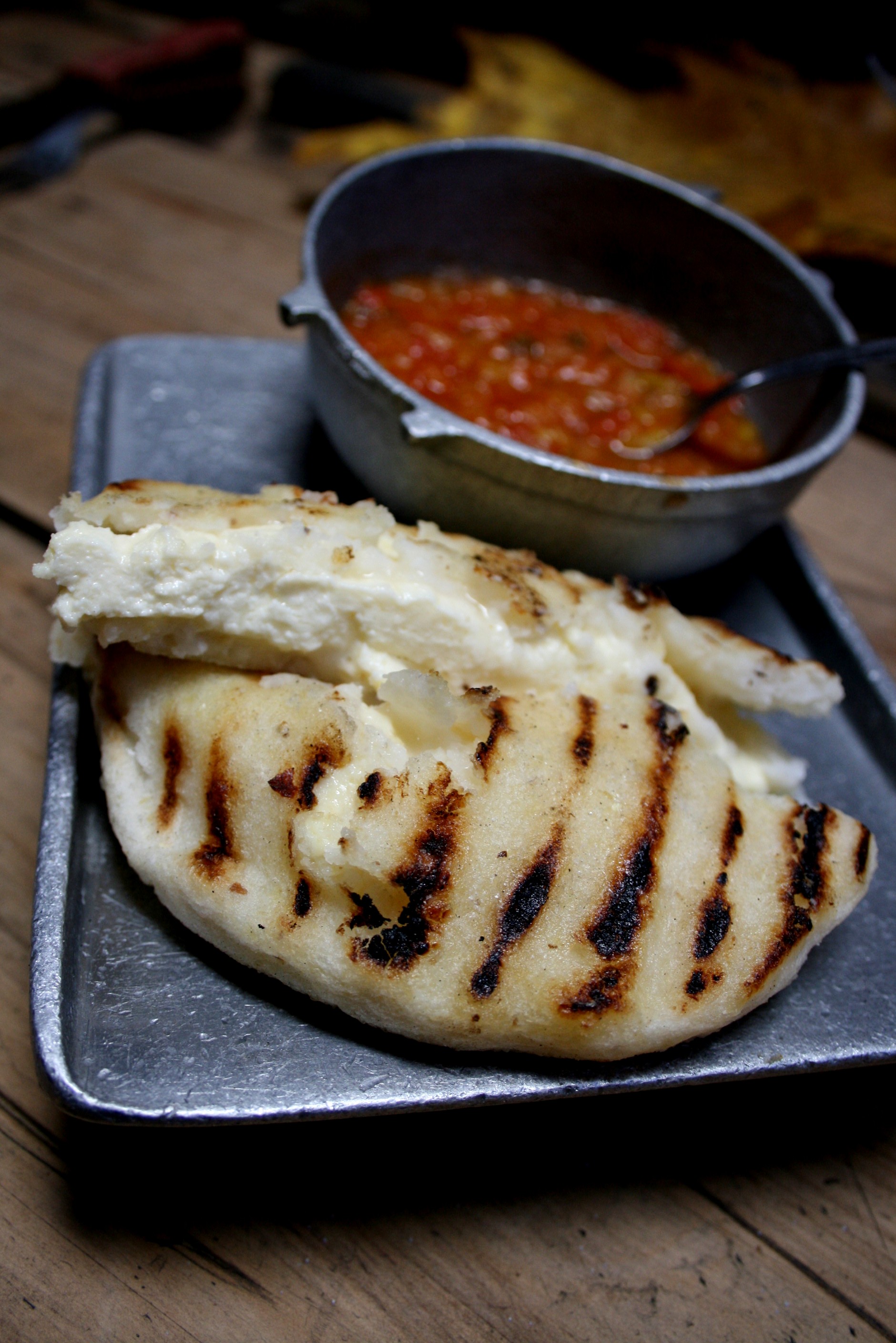Witte Maïs Arepas