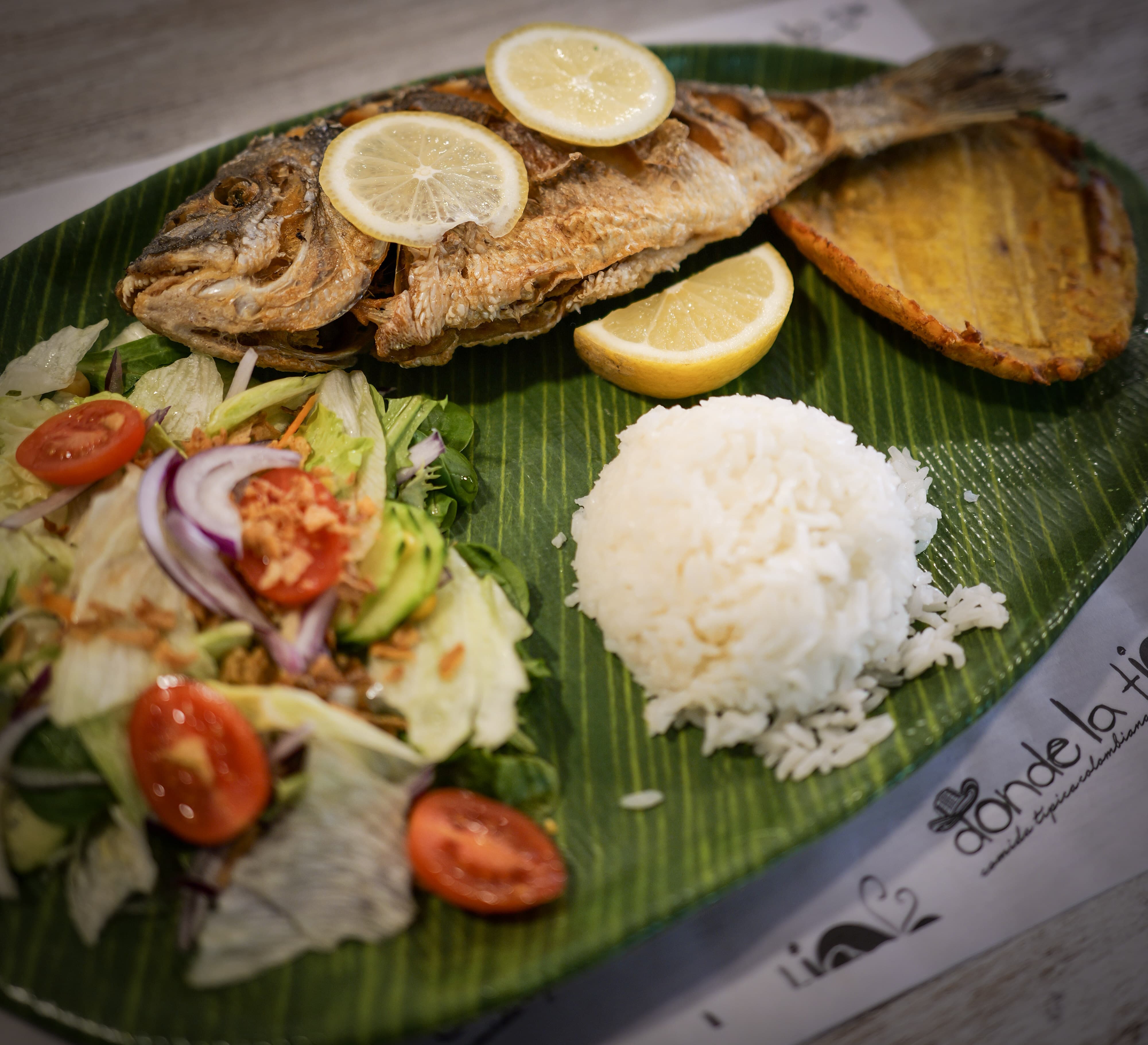Preparación de platos colombianos caseros